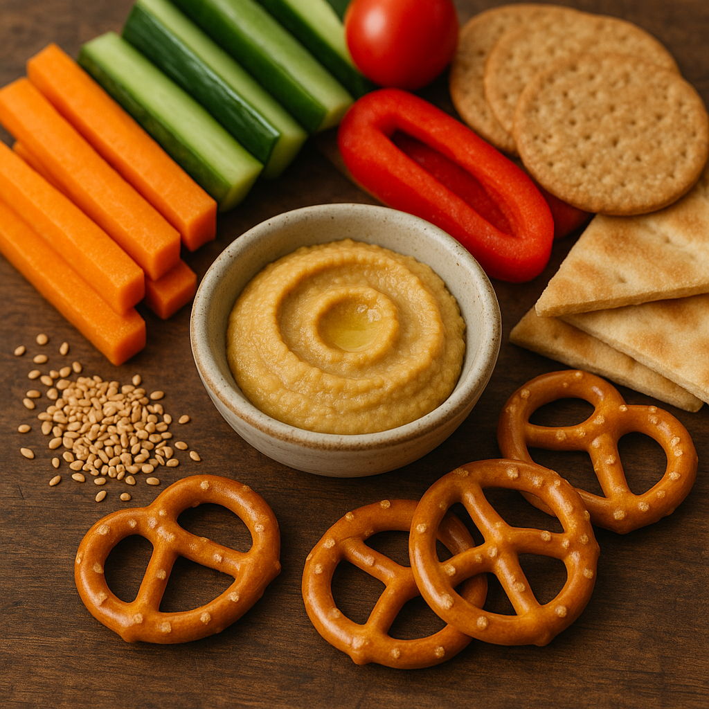 Toasted Sesame Garlic Dried Hummus - 3-Pack Bundle.
