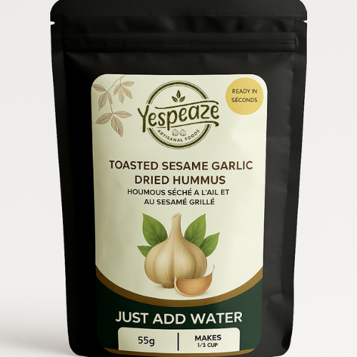 Toasted Sesame Garlic Dried Hummus