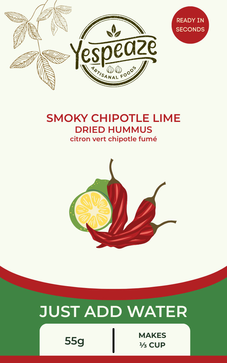 Smoky Chipotle Lime - Dried Hummus Mix